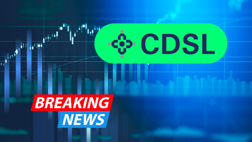 cdsl share breaking news